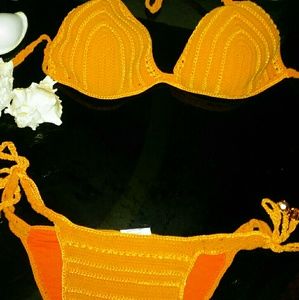"Daslu" Crocheted Unworn, Brazilian Bikini